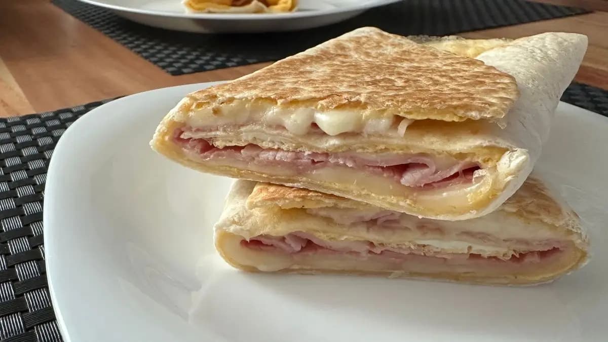 snídaňový wrap