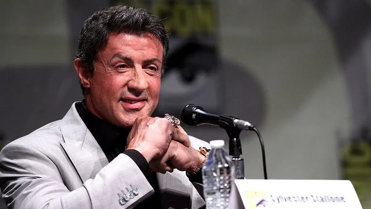 Sylvester Stallone na tiskovce Sylvester Stallone na tiskovce